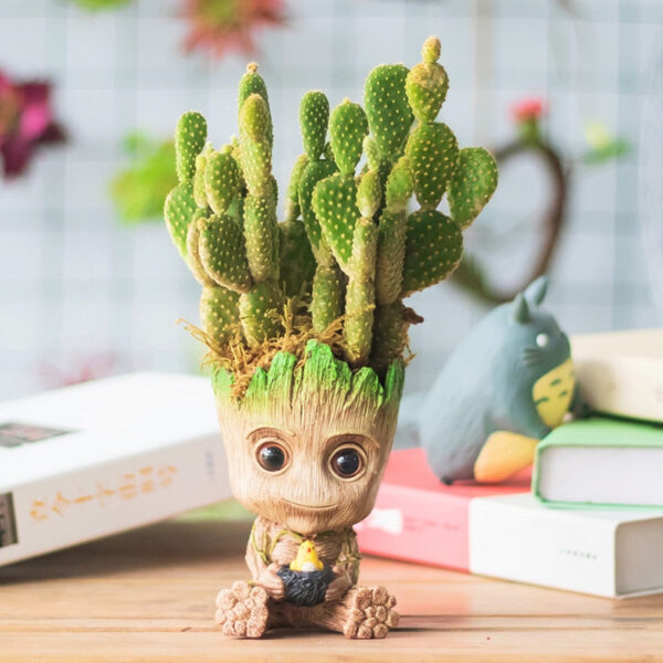 Groot Flowerpots Home Decoration Children'S Toys Pens Storage Organizer Flowerpots Garden Planter Multifunction Storage Crafts - Image 22