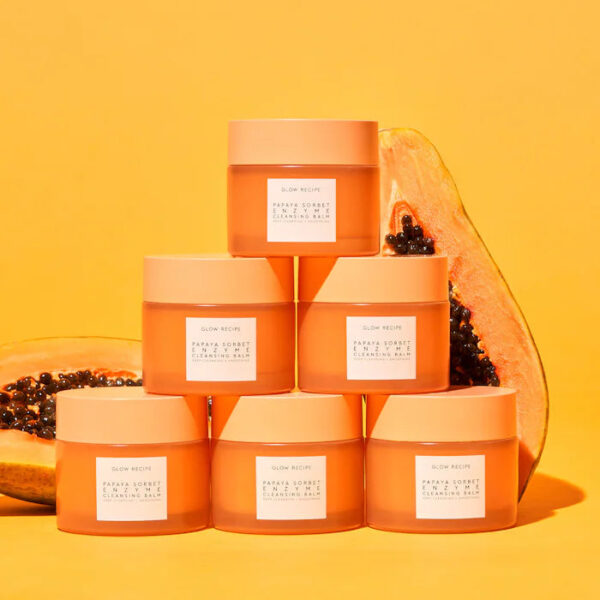 Papaya Sorbet Smoothing Enzyme Cleansing Balm & Makeup Remover - Image 6