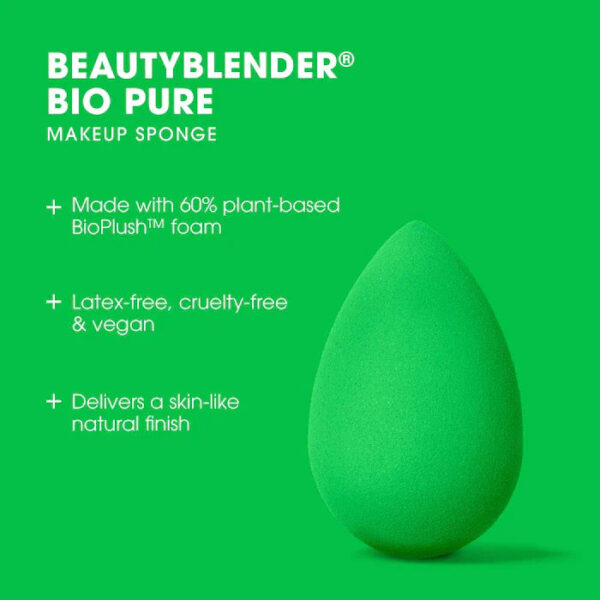 Biopure Sustainable Green Makeup Sponge - Image 3