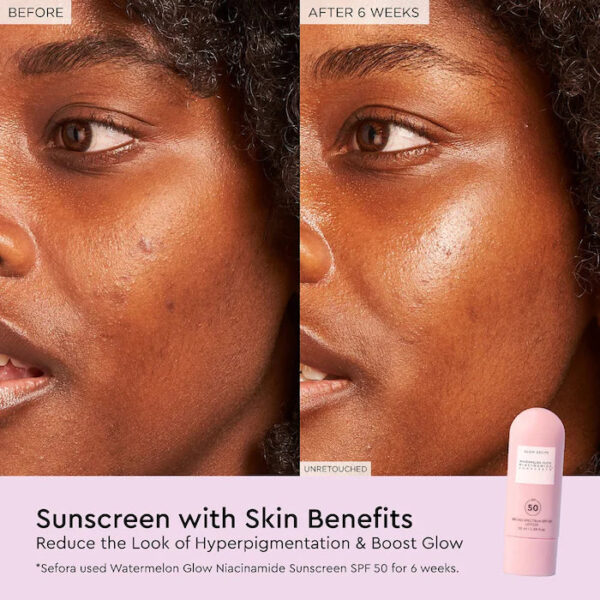 Watermelon Glow Niacinamide Sunscreen SPF 50 - Image 2