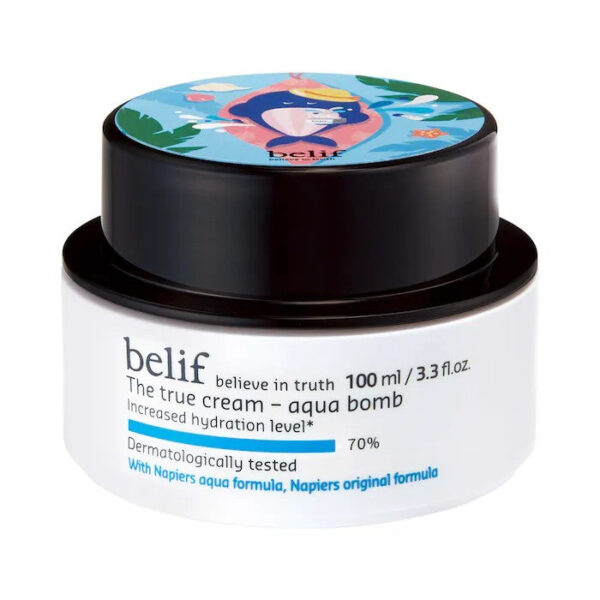 belif The True Cream Aqua Bomb Hydrating Moisturizer With Squalane - Image 11