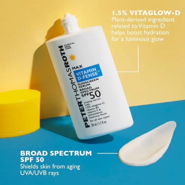 Peter Thomas Roth Max Vitamin D-Fense™ Sunscreen Serum Broad Spectrum SPF 50 - Image 3
