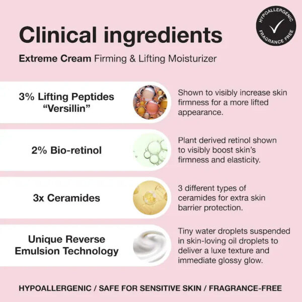 Extreme Cream Anti-Aging, Firming, & Lifting Refillable Moisturizer - Image 7