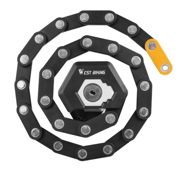 West Biking Foldable Bike Lock - Image 2